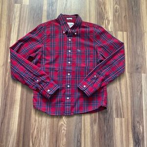 Abercrombie and Fitch Men’s Tartan Plaid -